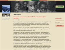 Tablet Screenshot of changethetruth.org